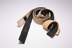 Пояс с текстильной  застежкой черный (длина 130 см.).Дополнительный для чехла для ношения помпы на талии АСС-255ВК - фото 6133