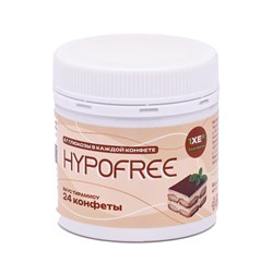 Конфеты HYPOFREE, банка (24 шт), ТИРАМИСУ 2172