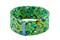 Нейлоновый пояс INSULA KIDS  для ношения инсулиновой помпы (Котофейки, зеленый) S (56-65 см.) - фото 5799